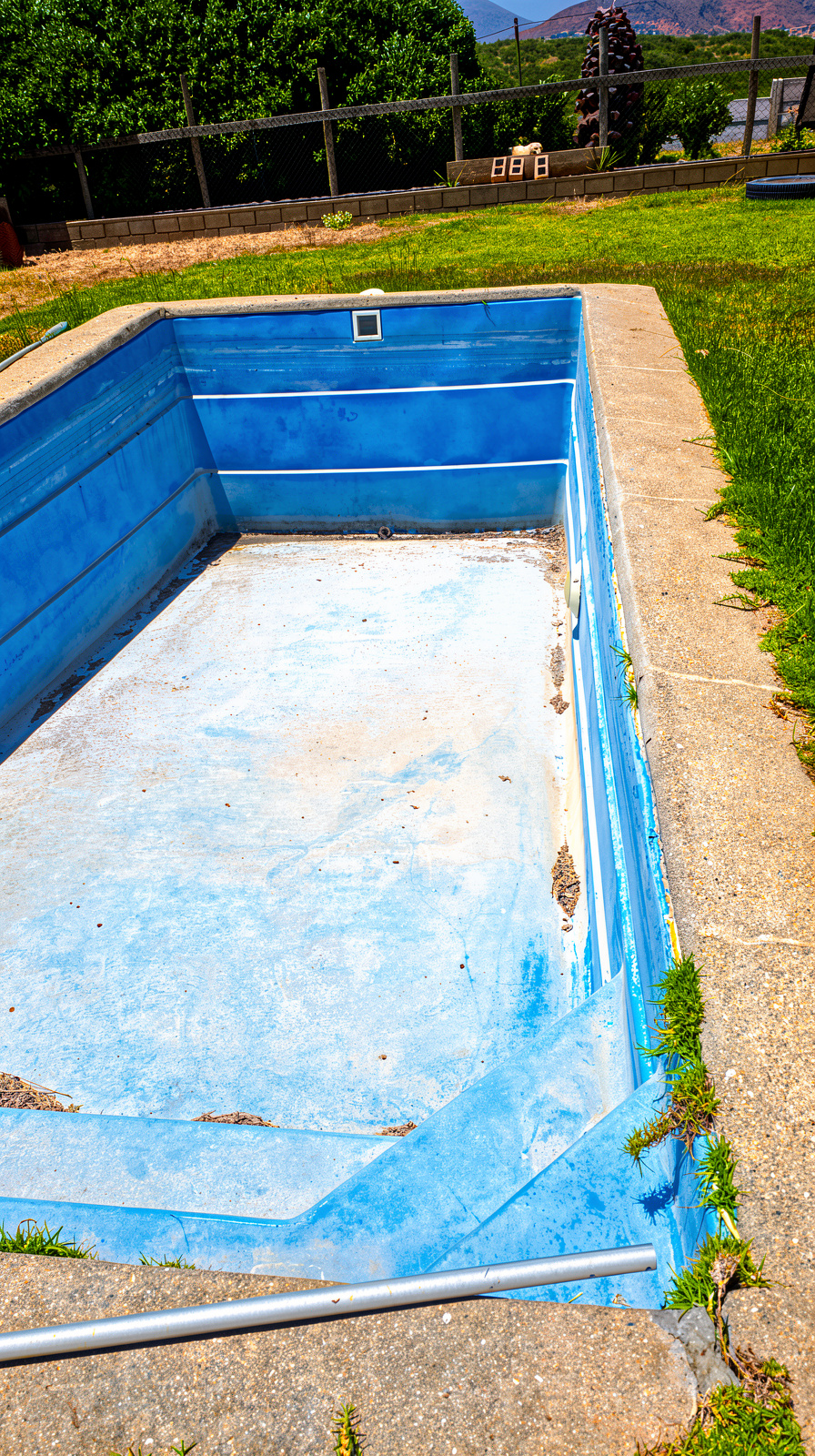 Antes de la reparación